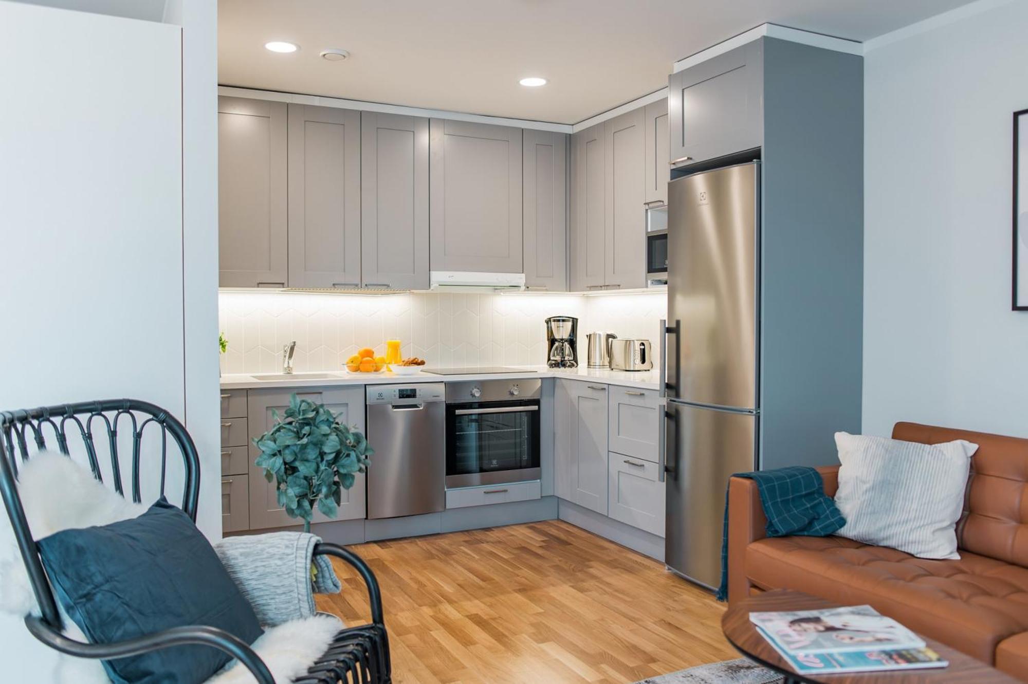 Forenom Serviced Apartments Helsinki Toeoeloe Екстер'єр фото